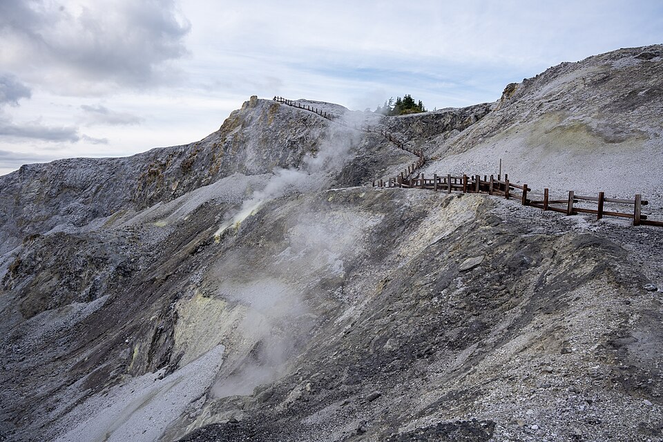 Kawarage Jigoku (valle del Infierno)