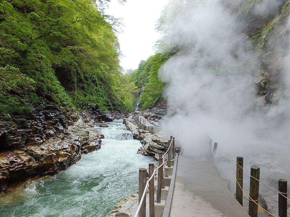 小安峽大噴湯