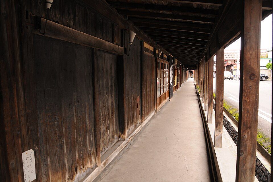 Calle Nakamachi Komise (Kuroishi)