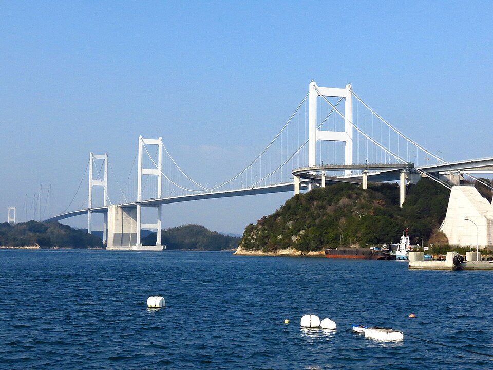 시마나미 구루시마 해협 유람선