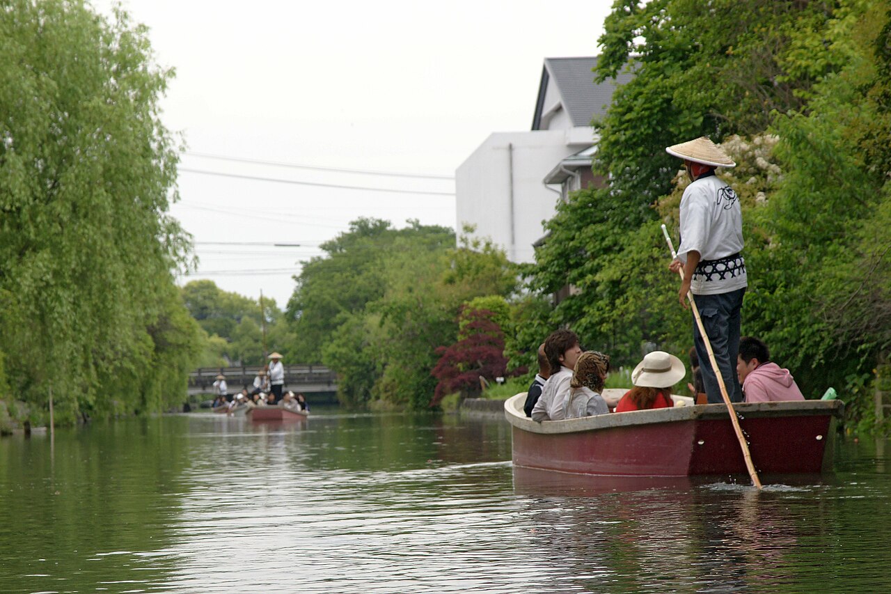 柳川 游船