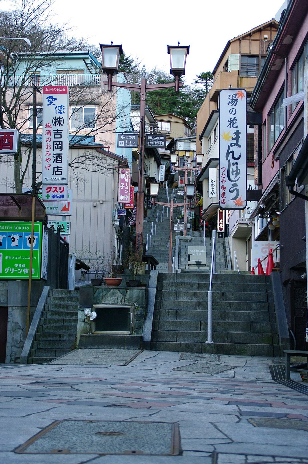Ikaho Onsen Stone Steps