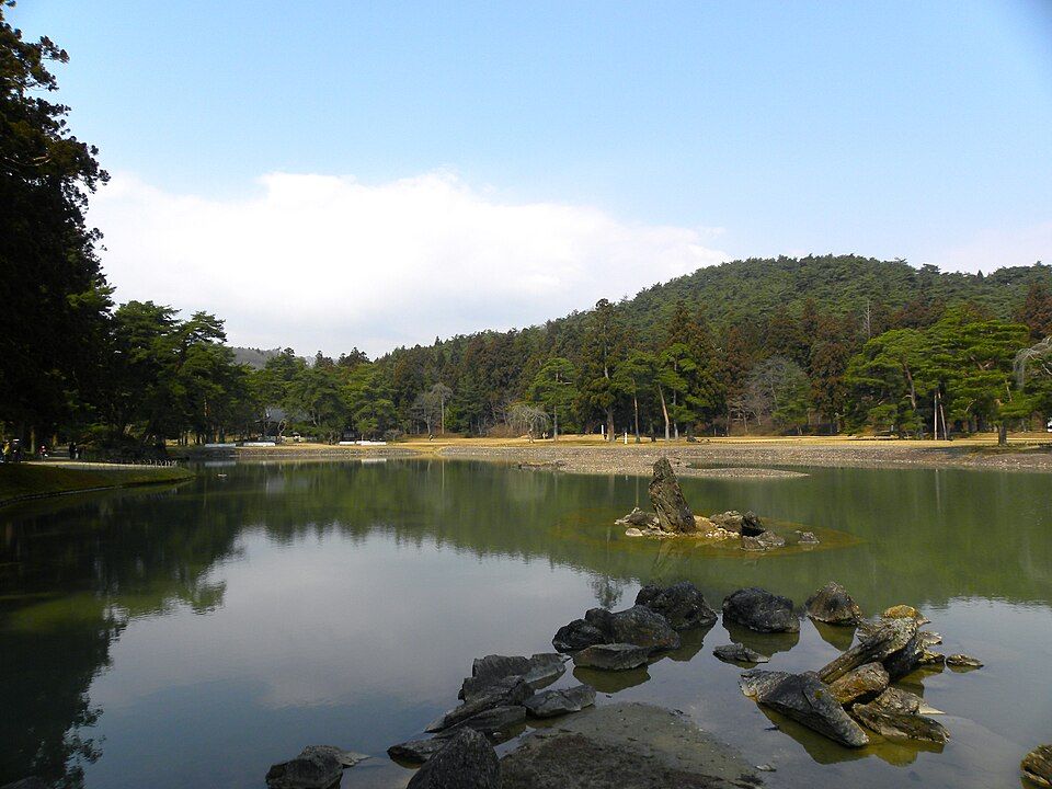 Temple Motsu-ji et jardin de la Terre Pure