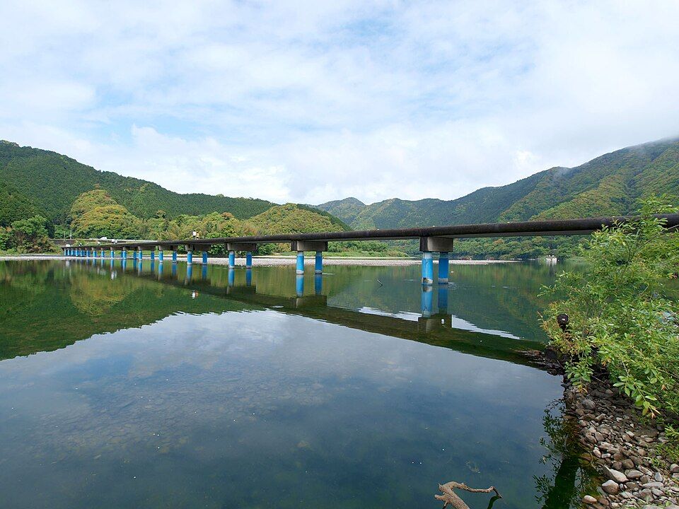 四萬十川 沈下橋