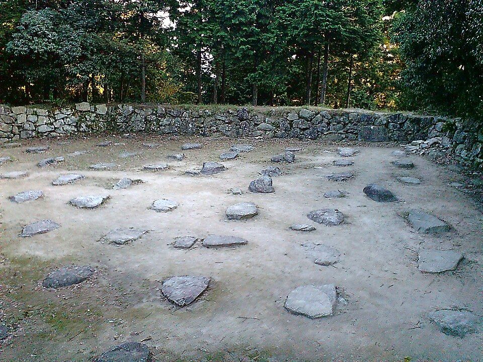 Ruines du château d'Azuchi