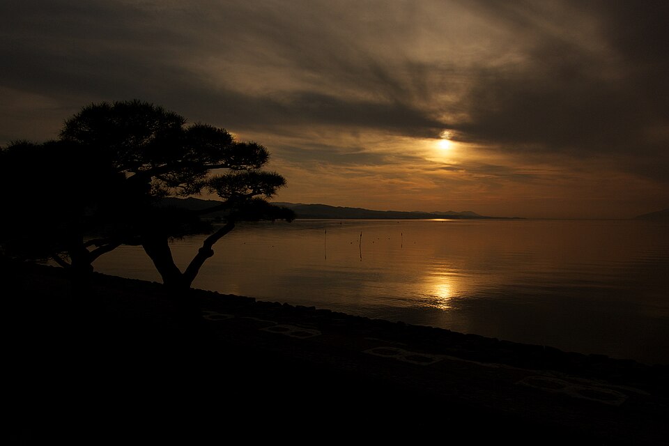 Lake Shinji Sunset