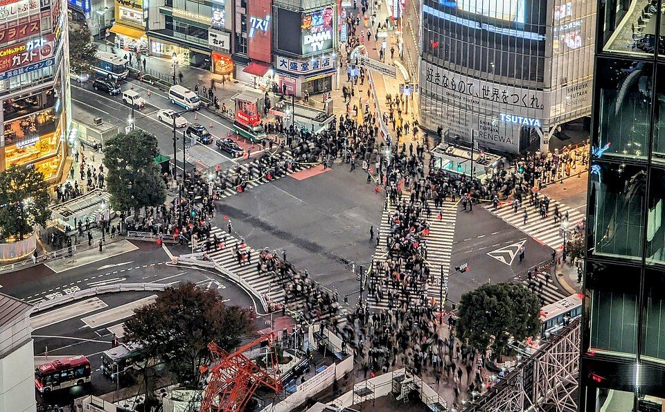 Cruce Scramble de Shibuya
