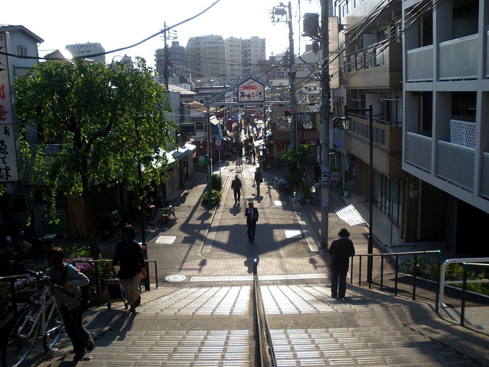 Rue commerçante Yanaka Ginza