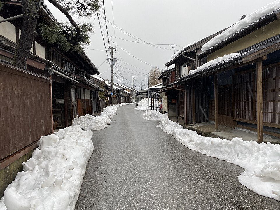 吉久街区(格子窗街景)